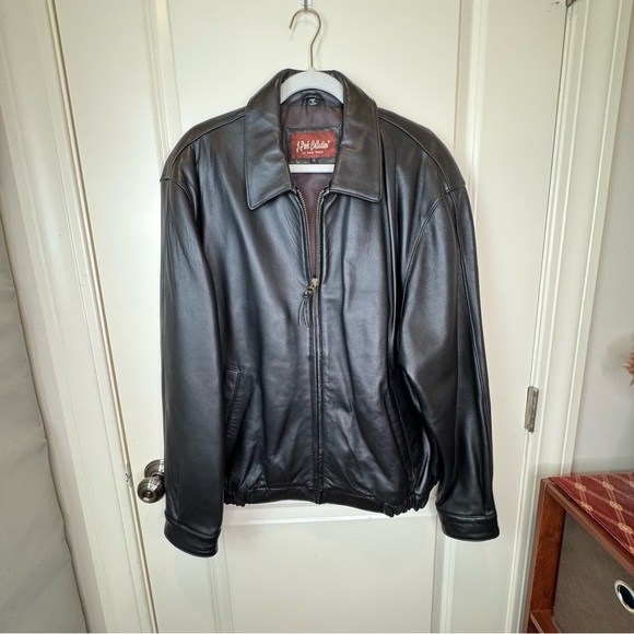 J Park Collection Men’s Lambskin Leather Coat Size L - Picture 5 of 17